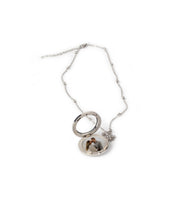 Load image into Gallery viewer, Stainless Steel Necklace with Glass Locket
