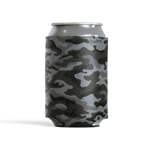 Black Camo Fitted Beverage Insulator for 12oz Can