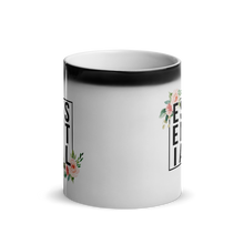 Load image into Gallery viewer, Floral Essential Black Color Changing Mug - 11oz
