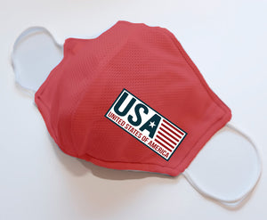 Double Layer, Reversible Face Mask - United States of America
