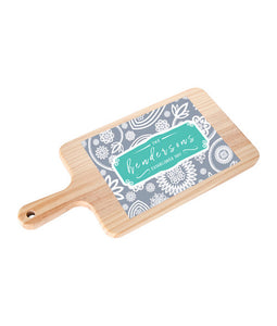 Rectangular Cheese Board with Ceramic Tile Insert