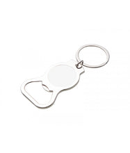 Load image into Gallery viewer, Round 1.5&quot; x 2.4&quot; Bottle Opener Keyring
