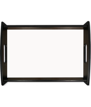 Load image into Gallery viewer, Espresso Black Small Serving Tray
