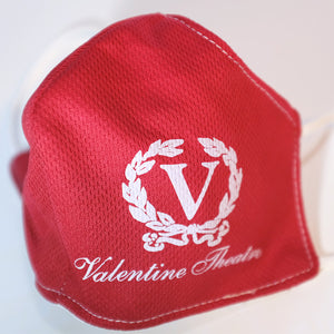 Double Layer, Reversible Face Mask - Benefiting Valentine Theatre