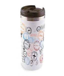 White 14oz Stainless Steel Tumbler